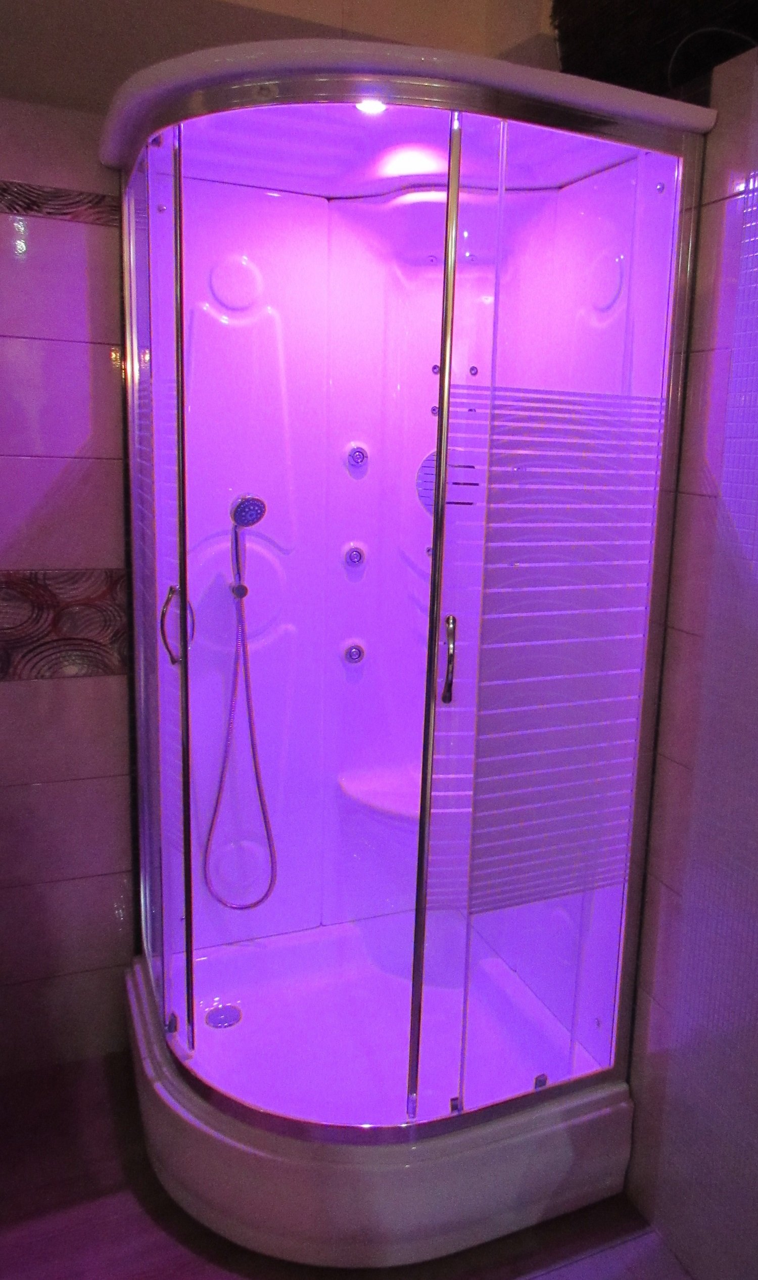 SHOWER TRAY CABIN HYDRO 0.90X0.90X2.25 Image 1++