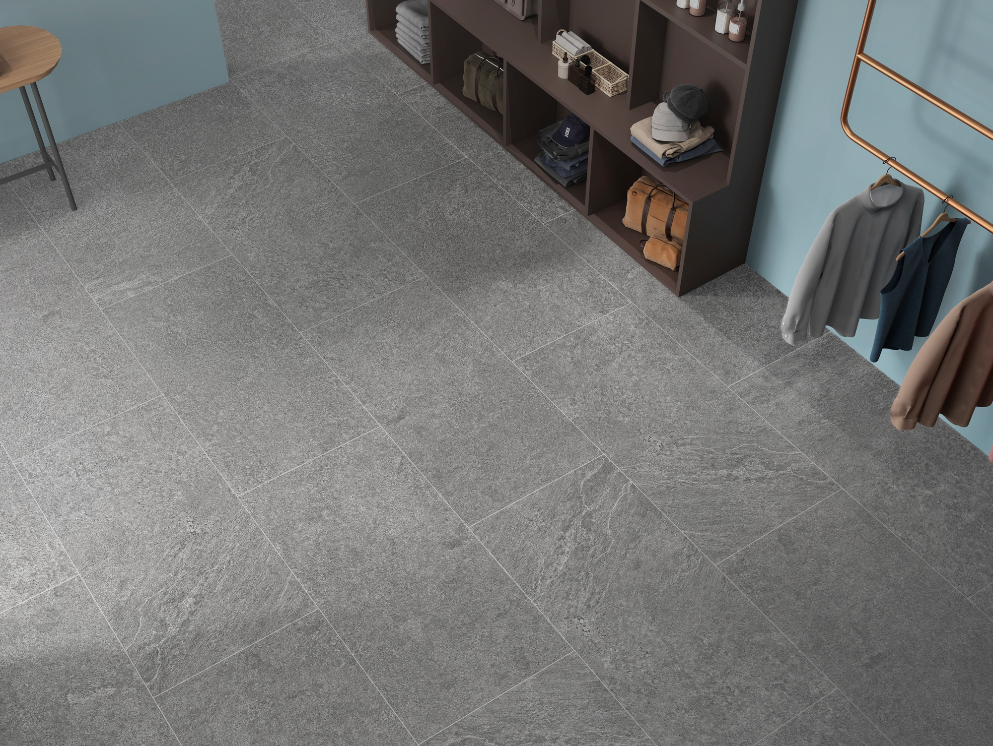 ARDESIA LIGHT GREY 120X120 ANTISLIP 