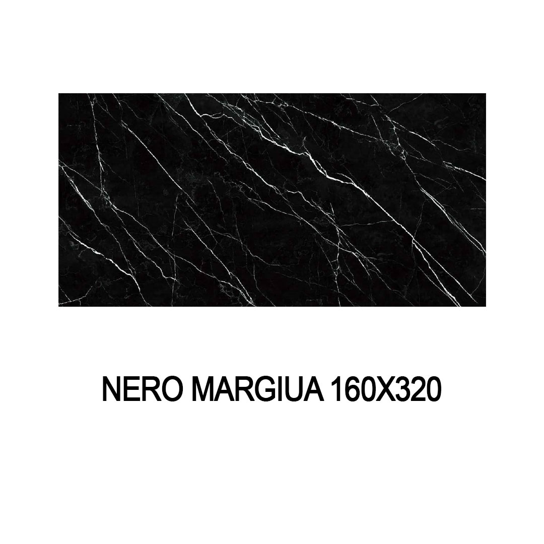 GRANDE NERO MARGIUA 160X320 12mm  SINTERED STONE 