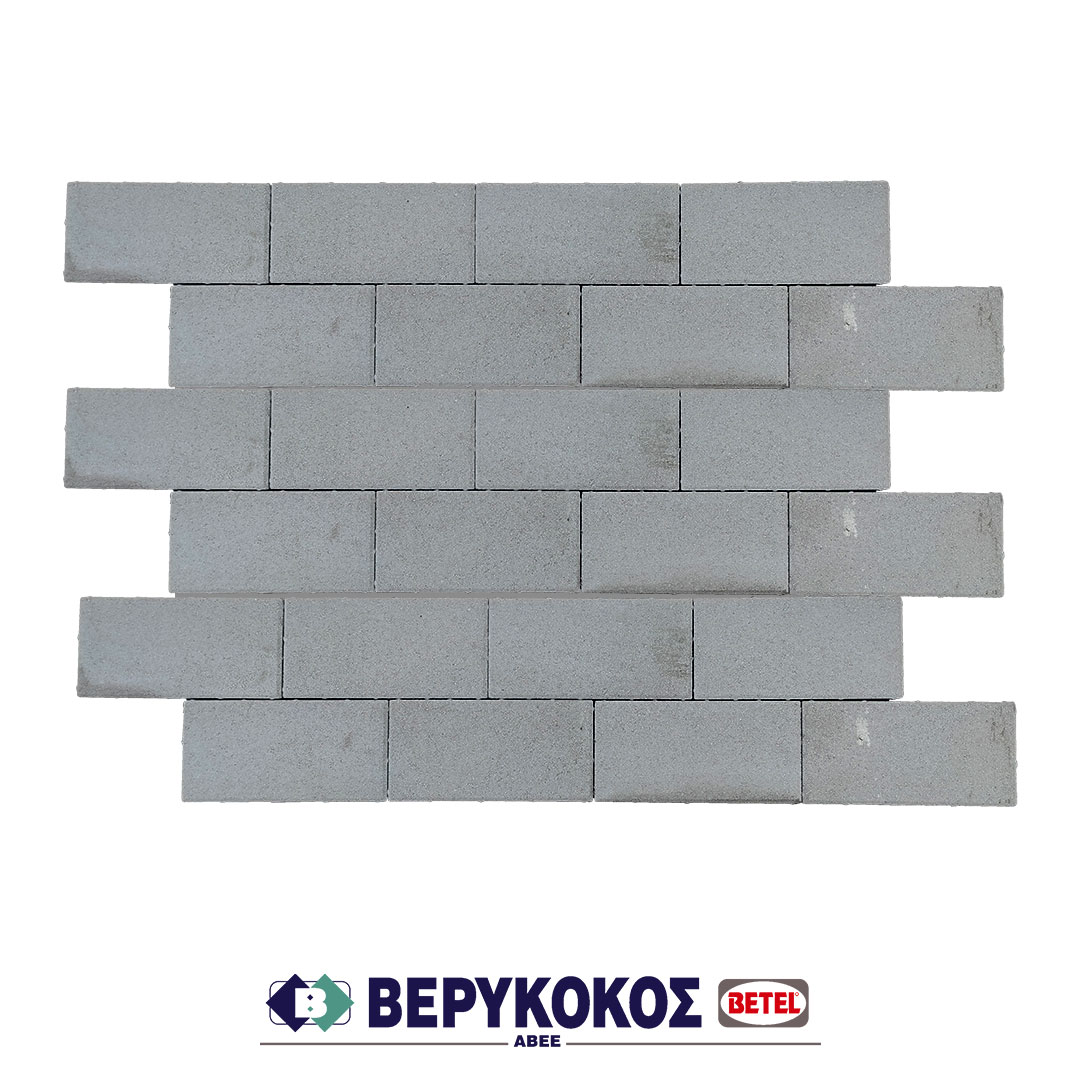 ΚΥΒΟΛΙΘΟΣ ΓΚΡΙ 20Χ40Χ6 cm Image 1++