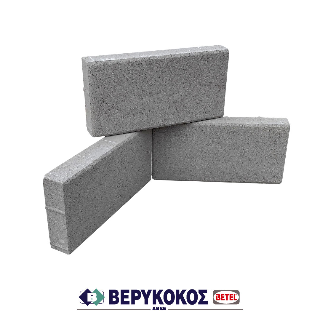 ΚΥΒΟΛΙΘΟΣ ΓΚΡΙ 20Χ40Χ6 cm
