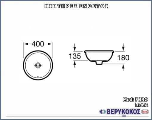 ΝΙΠΤΗΡΕΣ ΕΝΘΕΤΟΙ & ΗΜΙΕΝΘΕΤΟΙ - FORO - ROCA Image 1++