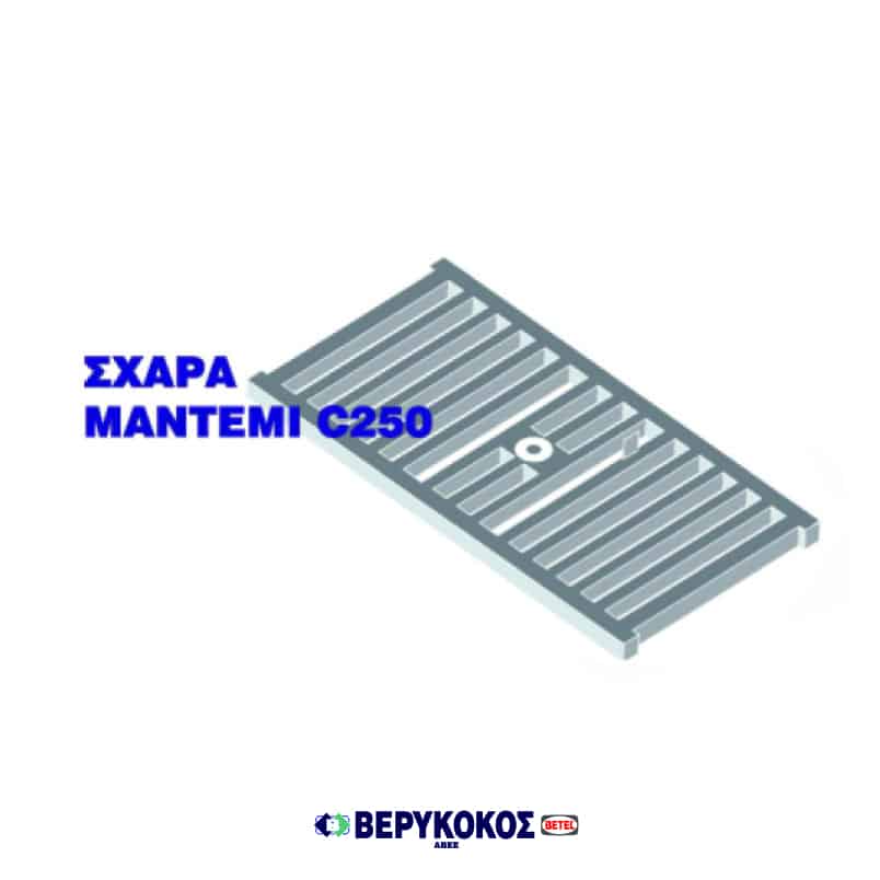 ΚΑΝΑΛΙ Κ200 - ΣΧΑΡΑ ΜΑΝΤΕΜΙ C250 25Χ50 Image 1++