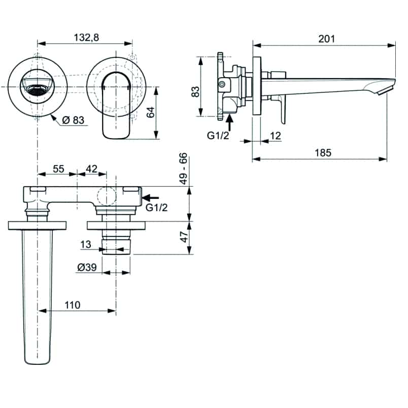 CONNECT AIR A7029 IDEAL STANDARD Image 1++