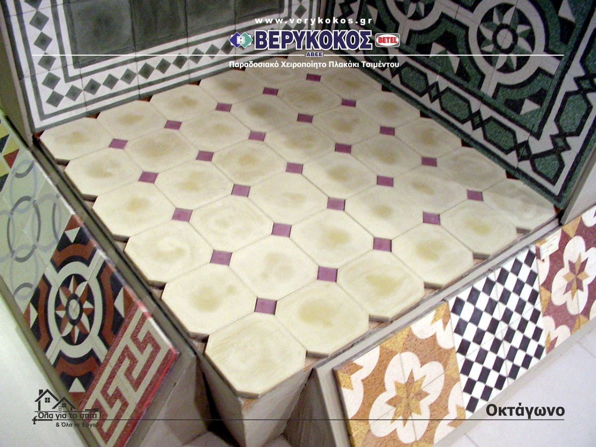 ΧΕΙΡΟΠΟΙΗΤΟ ΠΑΡΑΔΟΣΙΑΚΟ ΠΛΑΚΑΚΙ 20Χ20 ΜΟΝΟΧΡΩΜΟ Image 1++