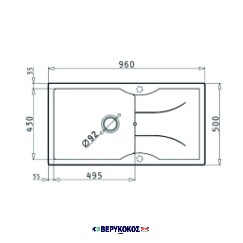 AEOLIA 96X50 1B 1D Image 1++