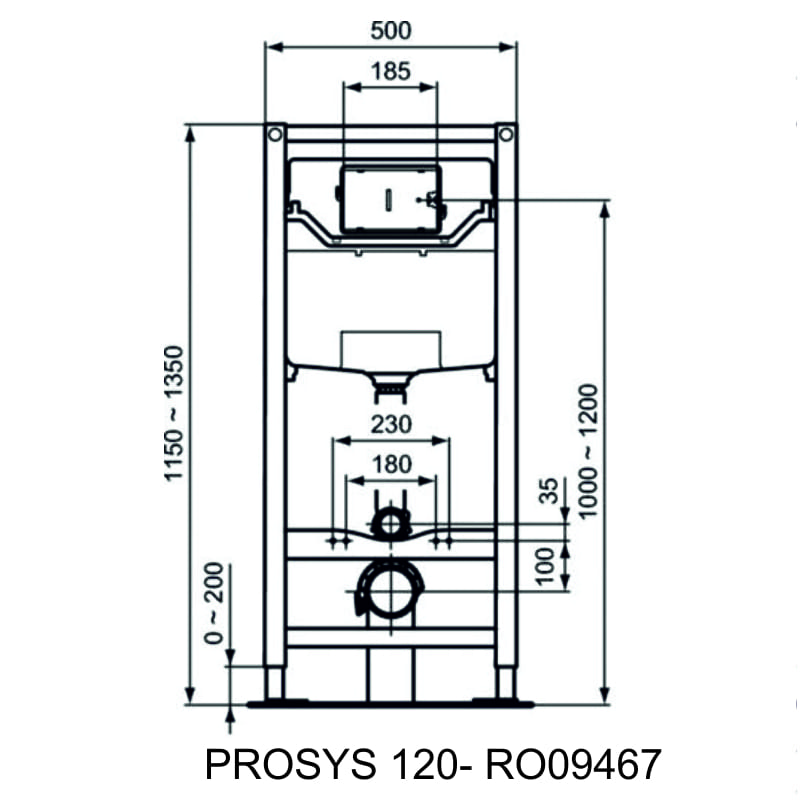 KAZANAKIA PROSYS 120 - R009467 IDEAL STANDARD Image 1++