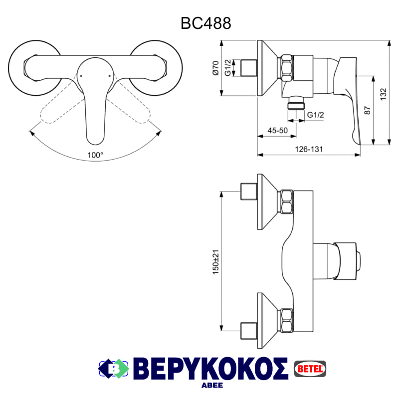 ALPHA BC488 IDEAL STANDARD Image 1++